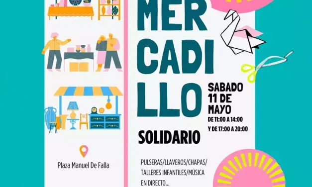 El sábado 11 de Mayo: Mercadillo Solidario en Illescas