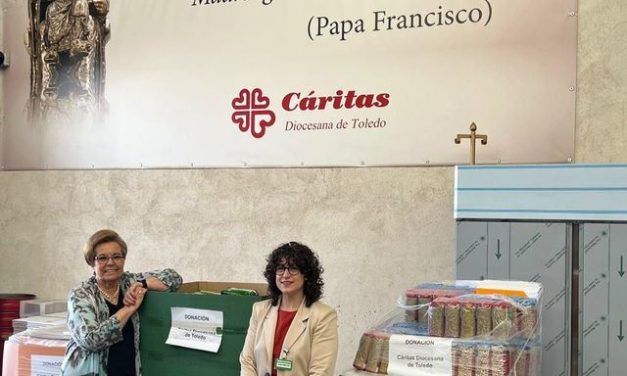 Mercadona ha donado a Caritas Toledo 3.000 kilos de alimentos de primera necesidad