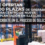 Operario de Logística en Illescas: 300 plazas