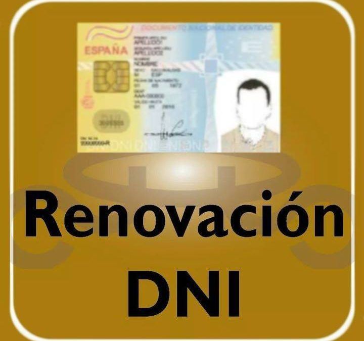 Renovación del DNI en Illescas, para ciertos colectivos.