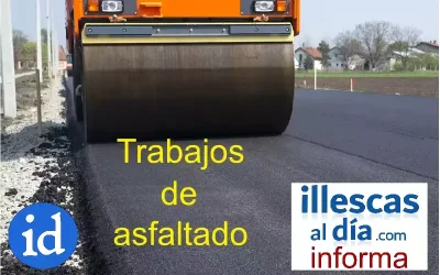 Trabajos de asfaltado en algunas zonas de Illescas