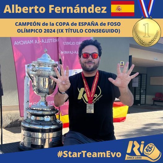 Alberto Fernandez. Campeón Copa de España de Foso Olímpico