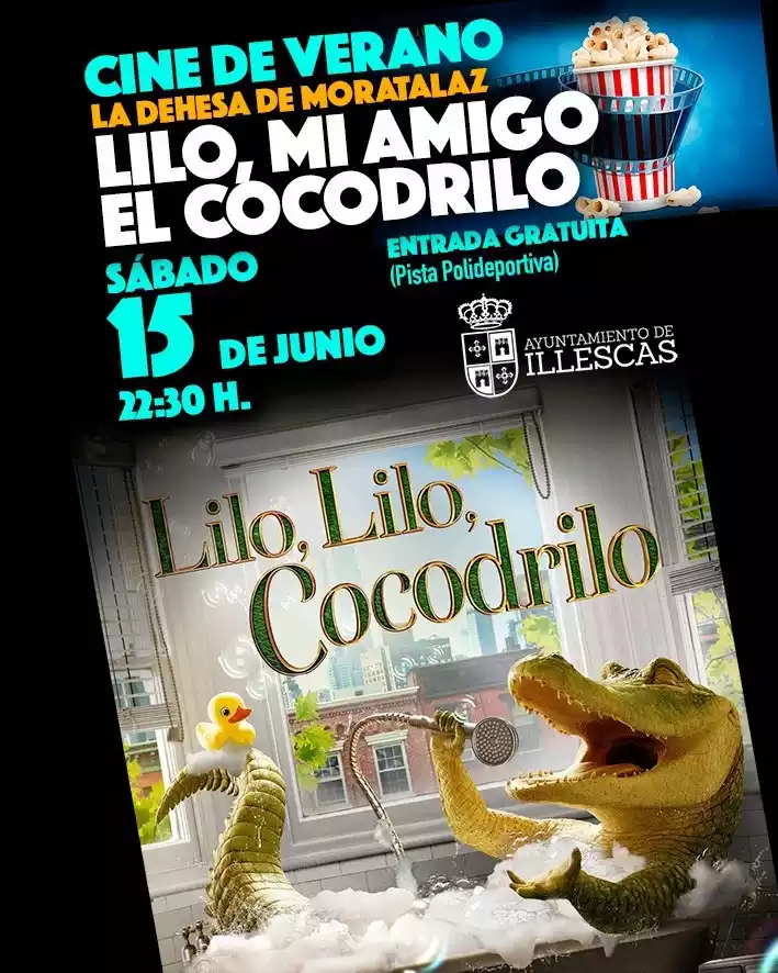 Cine de Verano Lilo el Cocodrilo