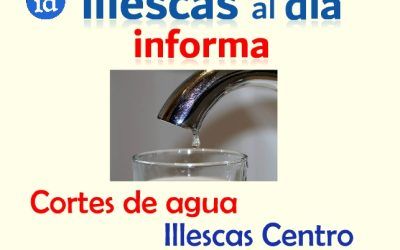 Cortes de agua en Illescas-Centro