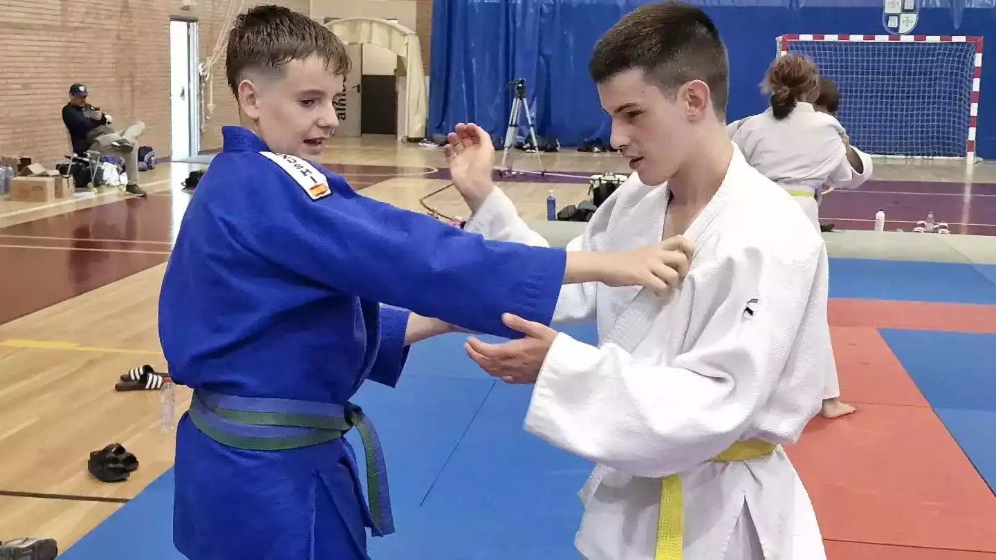 Judo Paralímpico en Illescas. Jornada Entrenamiento Inclusivo