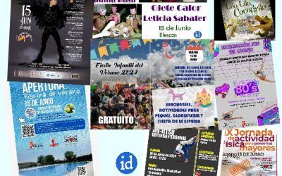 Eventos destacados días 15 y 16 de junio en Illescas. Toda la información