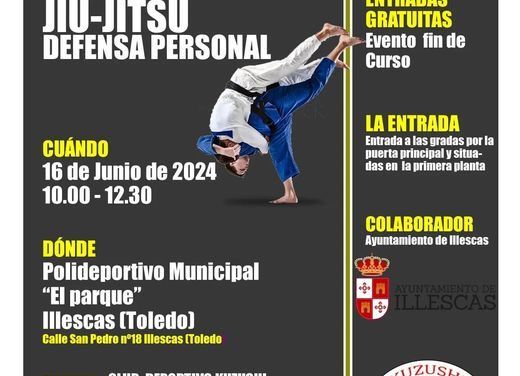 Exhibición de Judo Jiu-Jitsu Defensa Personal en Illescas