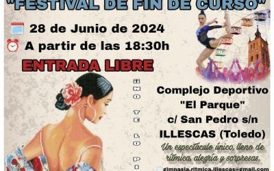 Festival Fin de Curso del Club Gimnasia Rítmica Illescas