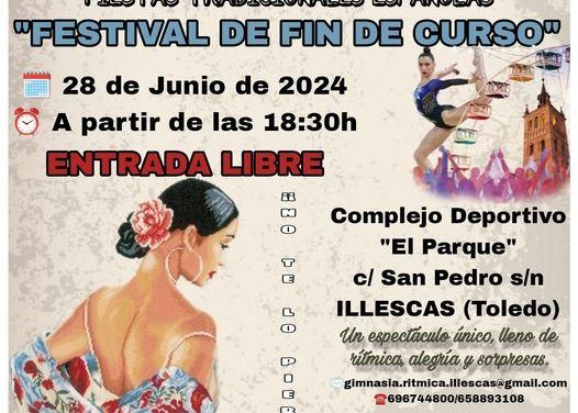 Festival Fin de Curso del Club Gimnasia Rítmica Illescas