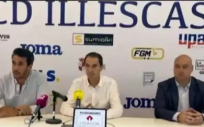 Rueda de prensa y presentación del nuevo entrenador del CD Illescas, Diego Caro (Video íntegro, sin cortes)