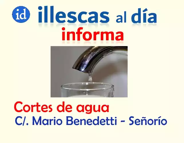 Cortes de Agua Señorio M. Benedetti