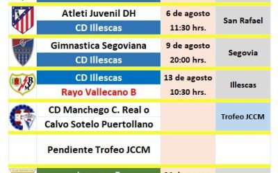 El CD Illescas ha previsto siete partidos para la pretemporada