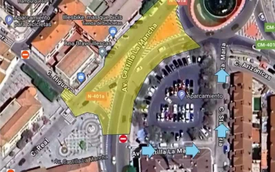 A partir del lunes 19 de Agosto, obras de asfaltado en Illescas Centro