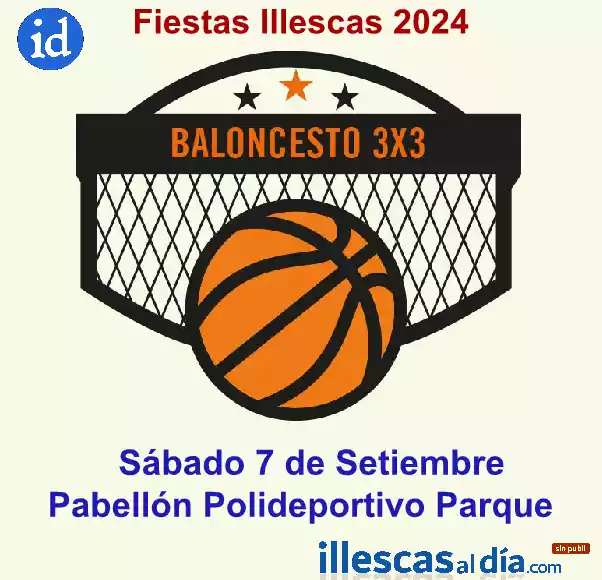 Baloncesto 3x3 Fiestas Illescas 2024