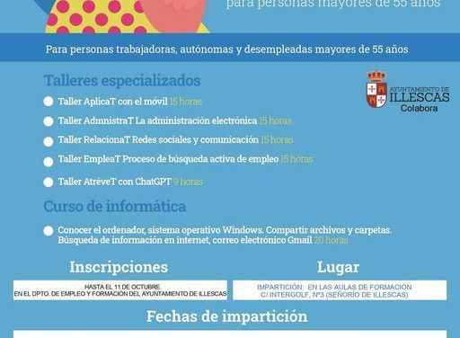 Curso de Capacitación Digital para mayores de 55 años