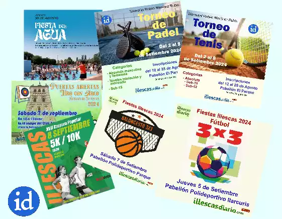 Actividades deportivas fiestas Illescas 2024