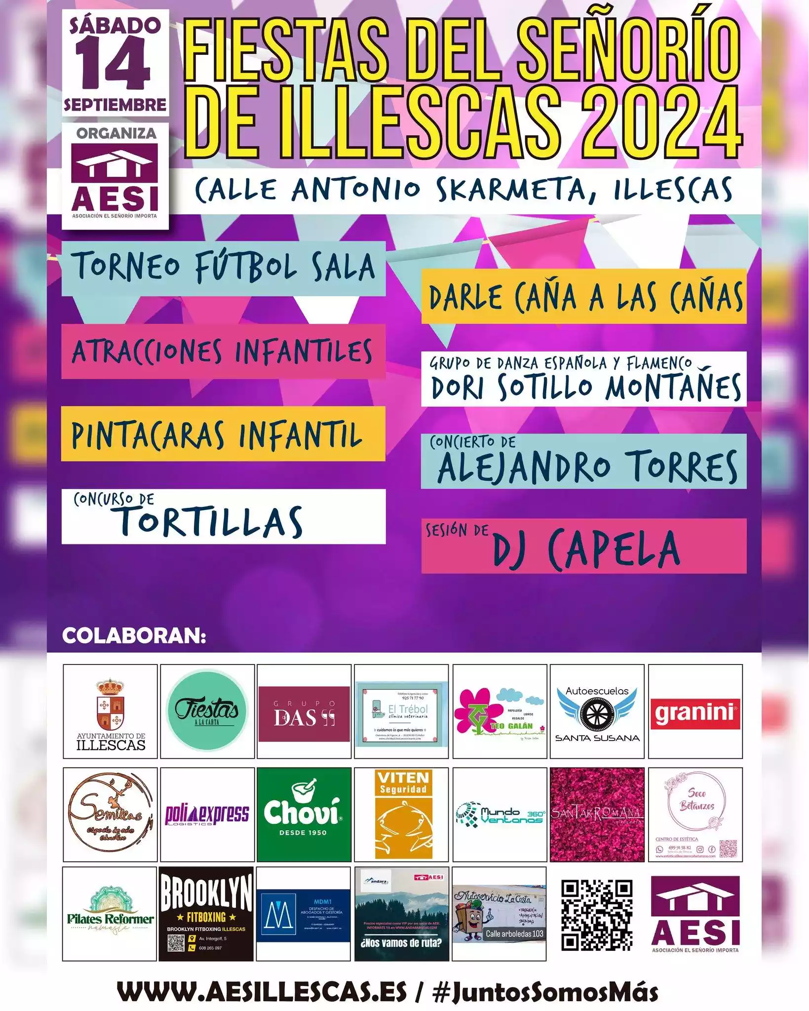 fiestas Señorío de Illescas Setiembre 2024