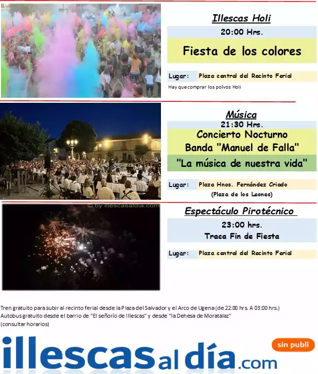 Fiestas Patronales Illescas 2024