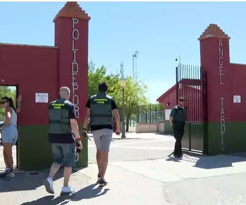 Guardia Civil en Mocejón