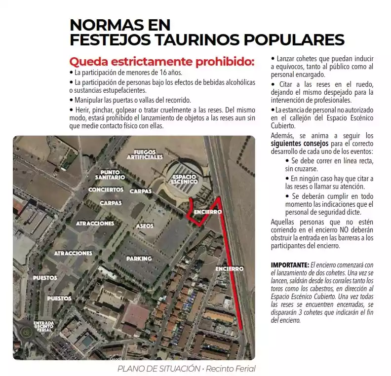 Normas Festejos Taurino Fiestas Illescas 2024