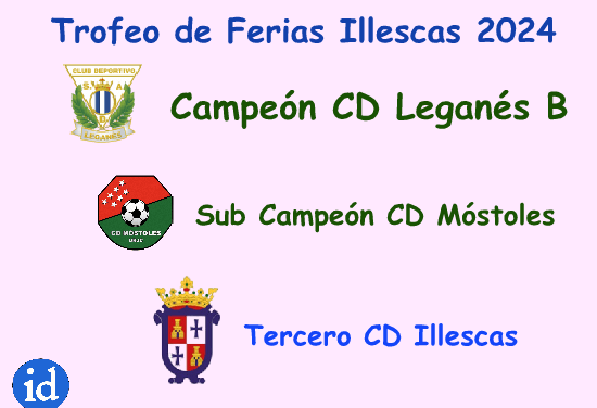 El Leganés B se proclama vencedor del trofeo de Futbol Ferias de Illescas