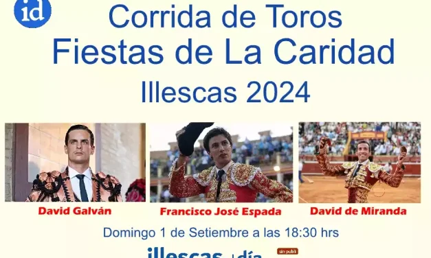 Configurado el festejo taurino de las Fiestas de Illescas 2024