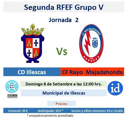 Cd Illescas Vs Rayo Majadahonda