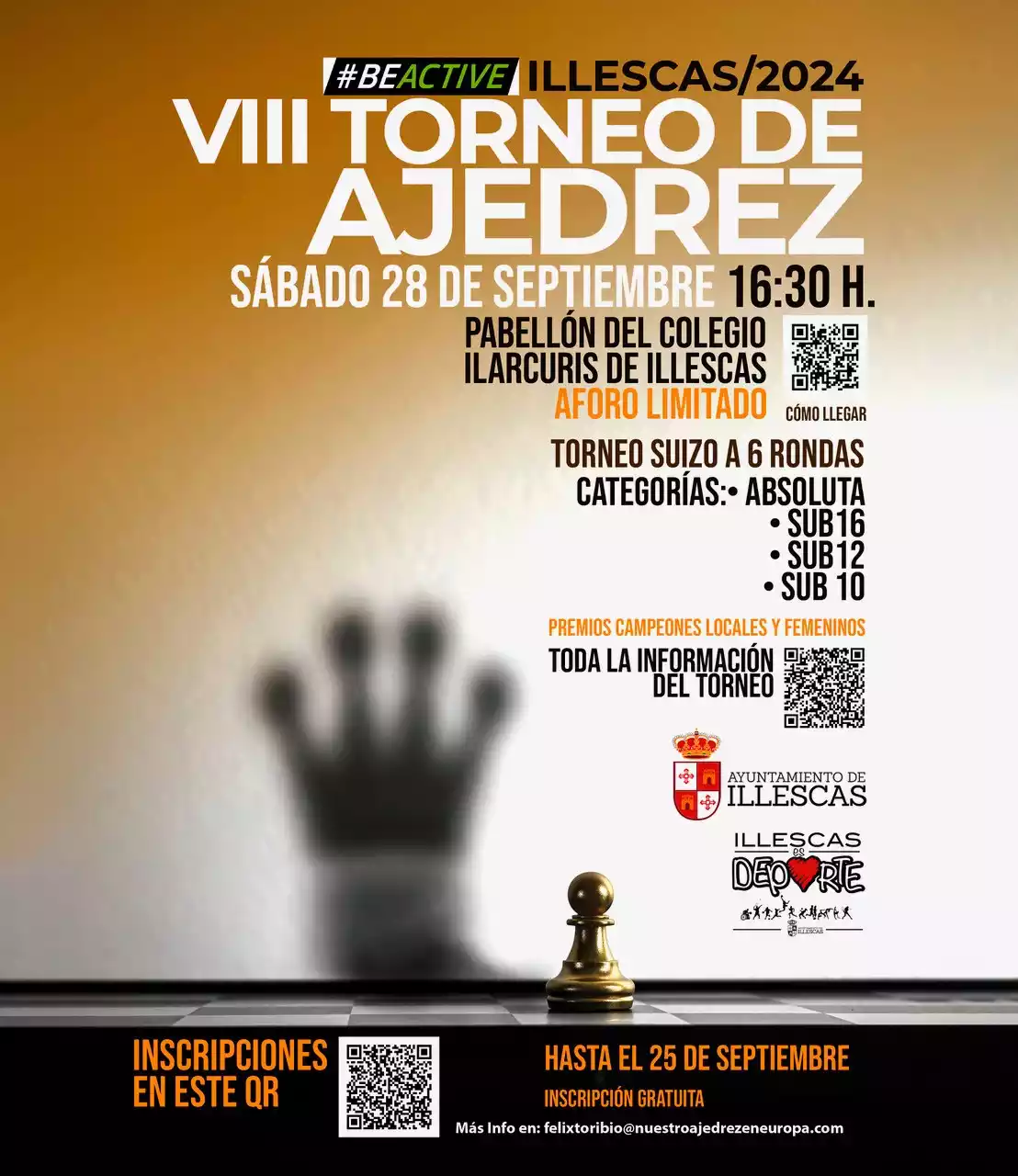 VIII Torneo de Ajedrez Fiestas Illescas 2024