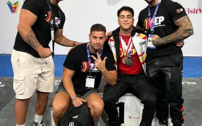 El illescano Andrés Fernández bronce en el Campeonato del Mundo Júnior de Parapowerlifting