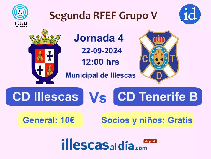 Cd Illescas Vs Cd Tenerife B