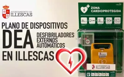 ¿Quieres saber donde están los 54 desfibriladores que hay instalados en el municipio de Illescas ?