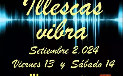 A partir de mañana Illescas «vibra». Programación completa