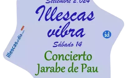 Illescas Vibra. Sábado 14. Concierto «Jarabe de Pau»