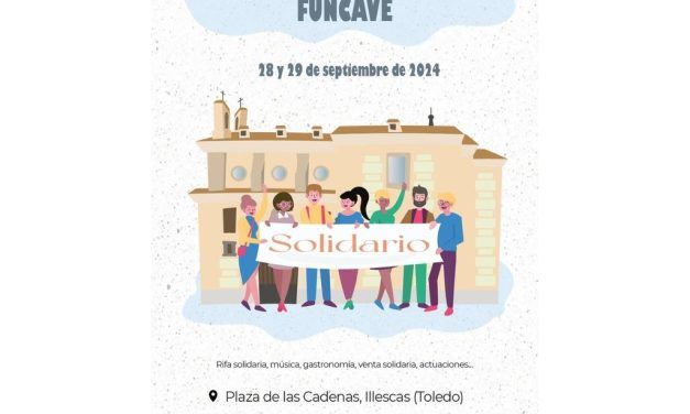 Días 28 y 29  IX Mercadillo Solidario FUNCAVE en Illescas