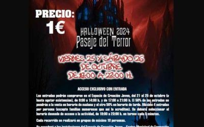 Hoy se ponen a la venta las entradas para el pasaje del terror. Halloween 2024