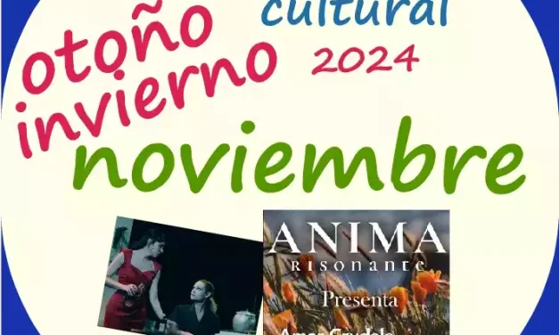 Programación Cultural Illescas Otoño-Invierno 2024. Noviembre