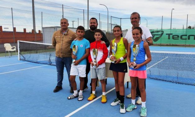 Enma Antón vecina de Illescas campeona femenina en tenis.