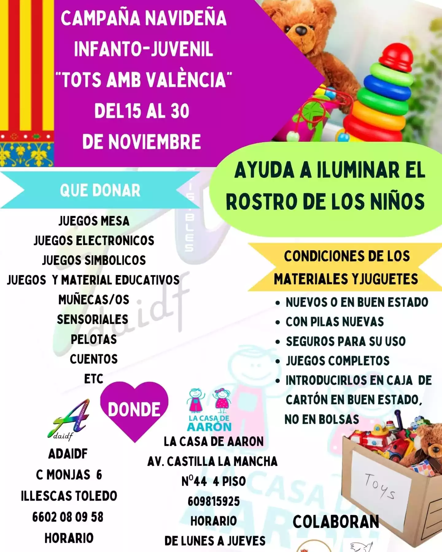 Campaña de Navidad Tots Amb Valencia