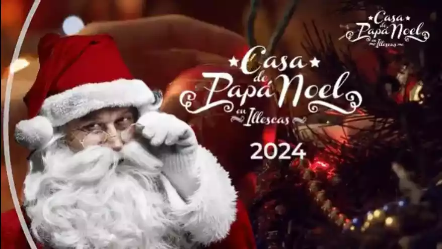 Papa Noel Navidad Illescas 2024