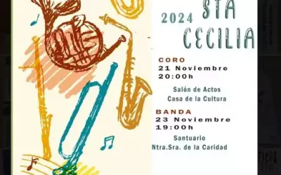 Conciertos benéficos Santa Cecilia Illescas 2024 a favor Dana