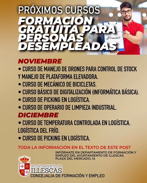 Cursos para desempleados