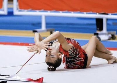 Gimnasta Paula de Vicente