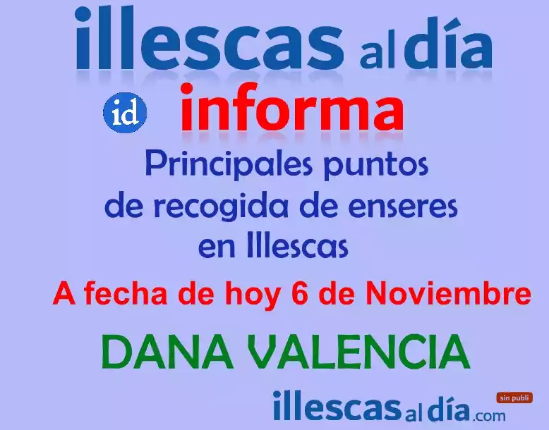 Recogida enseres Dana Valencia