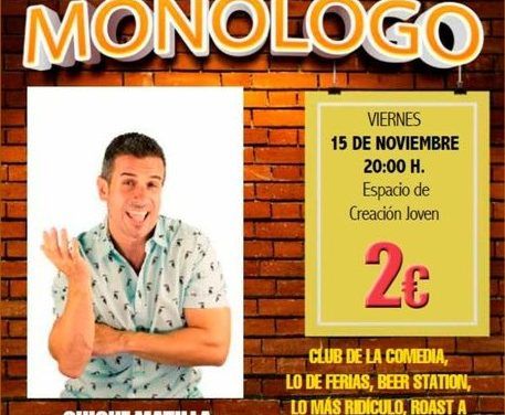 A partir de hoy a la venta las entradas para el monólogo de Quique Matilla