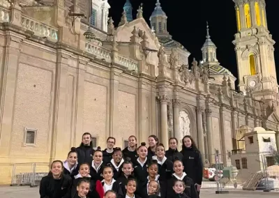 Rítmica Escuela Illescana. Campeonato Zaragoza