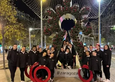 Rítmica Escuela Illescana. Campeonato Zaragoza