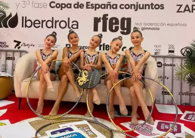 Rítmica Escuela Illescana. Campeonato Zaragoza