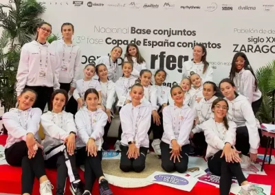 Rítmica Escuela Illescana. Campeonato Zaragoza