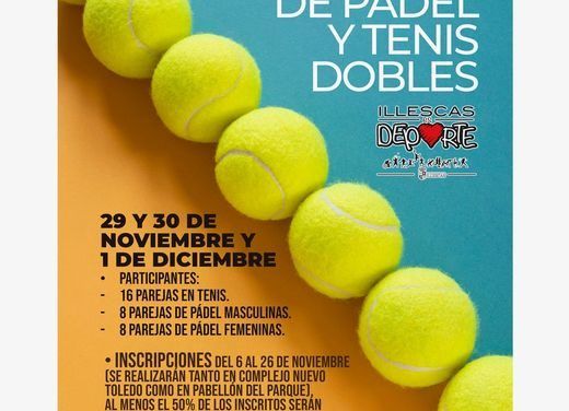 Último día de inscripciones para Torneo Benéfico de Tenis y Pádel 2024