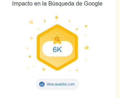 illescasaldia.com obtiene 6.000 clics en la búsqueda de Google en 28 días